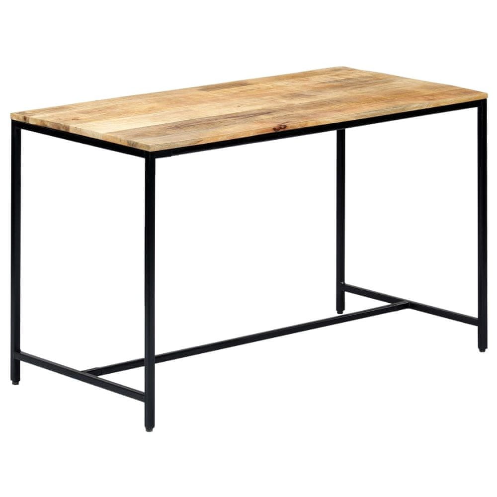 Petromila vidaXL Jedálenský stôl 120x60x75 cm masívne mangovníkové drevo
